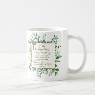 Personlig Priest Ordination Anniury Gift Kaffemugg
