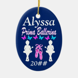 PERSONLIG PRIMA BALLERINA ORNAMENT