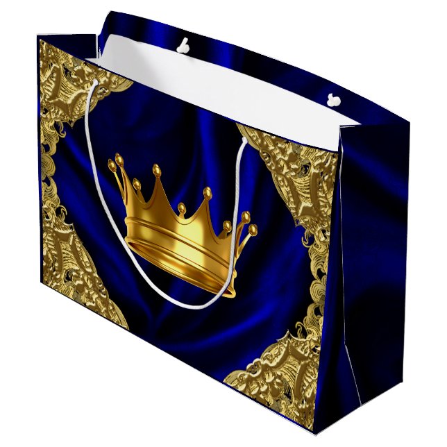 Personlig Prince Baby Shower (Baksidan Vinklad)