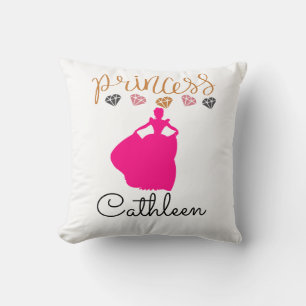 Personlig Princess Dekorativ kudde