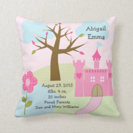 Personlig Princess Dream/Castle Keepie Pillow Kudde