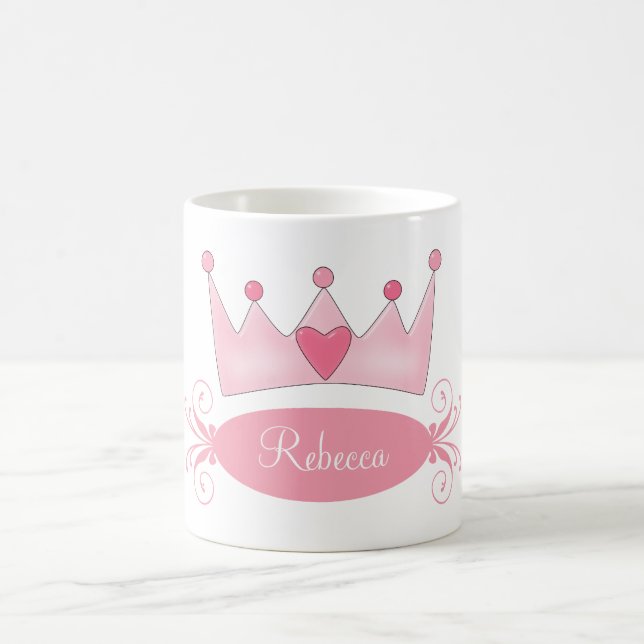 Personlig Princess Kids Mugg (Center)