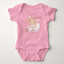 Personlig Princess Lilibet Ballerina Rabbit T Shirt