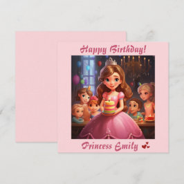 Personlig Princess [Namn] Birthday
