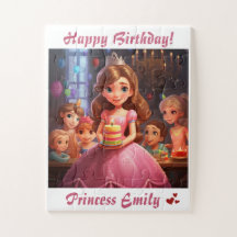 Personlig Princess [Namn] Birthday