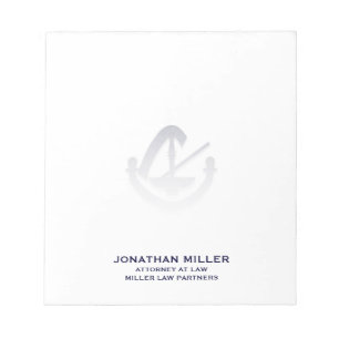 Personlig Professionell Branded Legal Stationery Anteckningsblock