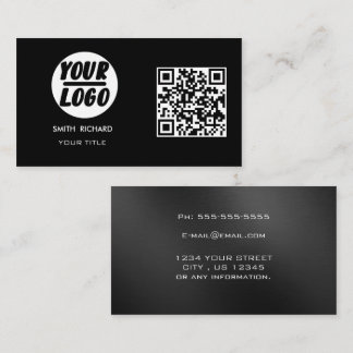 Personlig Professionell Business Logotyp Visitkort