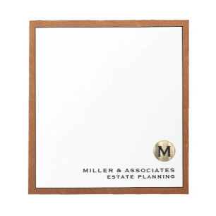 Personlig Professionell Luxury Branded Antecknings Anteckningsblock