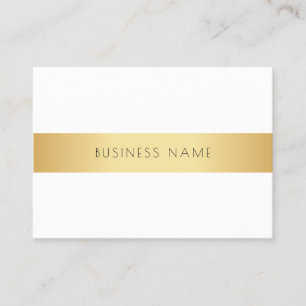 Personlig Professionell Modern Elegant Guld Visitkort