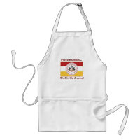 * PERSONLIG - "Proud Alumnus" Apron w/PMC Flagga