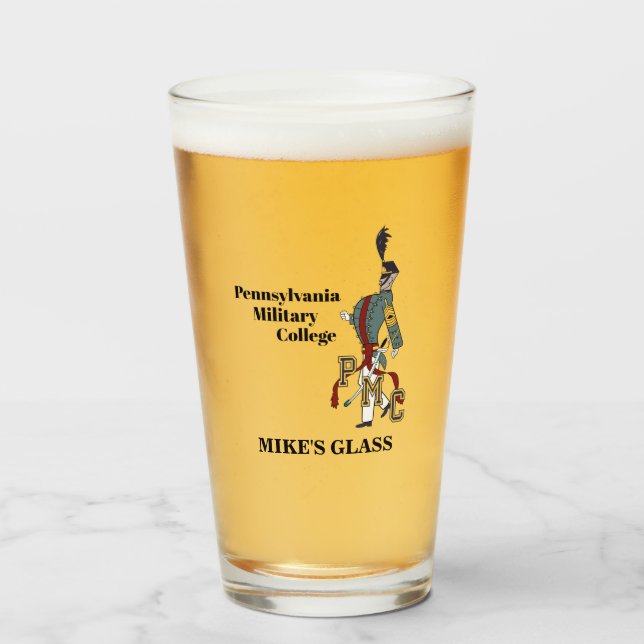 * PERSONLIG PROUD CADET Shaker Glass/Tumbler Glaskopp (Framsida fylld)