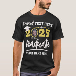 Personlig Proud Family Studenten, klass 2025 T Shirt