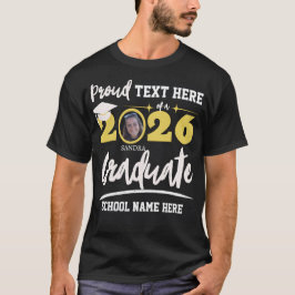 Personlig Proud Family Studenten, klass 2026 T Shirt