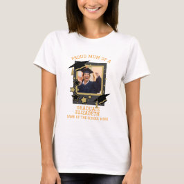 Personlig "Proud Morsa of a Student" Foto T Shirt