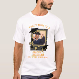 Personlig "Proud Morsa of a Student" Foto T Shirt