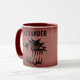 Personlig Psychedelic Bloodshot Vision Mugg