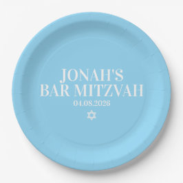 Personlig Pub Mitzvah Papper Plate