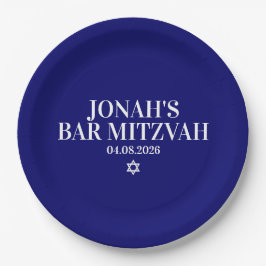 Personlig Pub Mitzvah Papper Plate