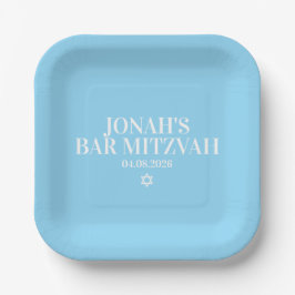 Personlig Pub Mitzvah Papper Plate