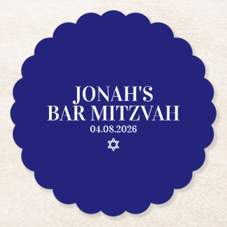 Personlig Pub Mitzvah Underlägg Papper