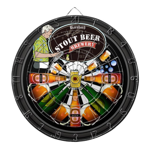 Personlig Pub ShoTS Drink Target 4.0 Dart Board Darttavla (Framsidan)