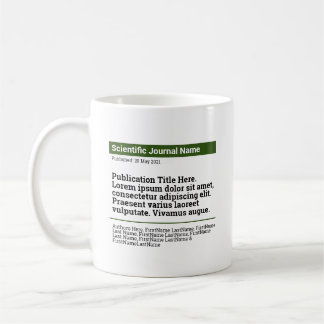 Personlig Publication Classic Mugg - Grönt