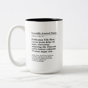 Personlig Publication Two-Tone 15oz Mugg