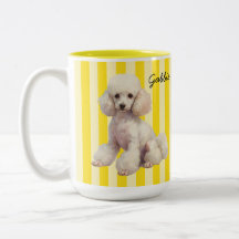 Personlig Pudel | Hund Kaffe Mugg