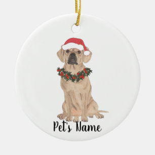 Personlig Puggle Julgransprydnad Keramik