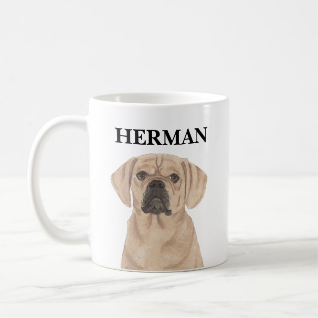 Personlig Puggle Kaffemugg (Vänster)