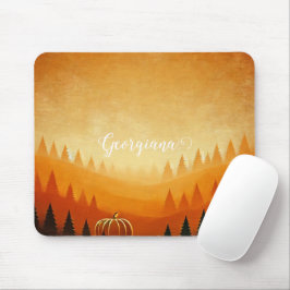 Personlig Pumpkin Harvest Autumnal Harvest Musmatta