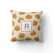 Personlig Pumpkin Patch Monogram