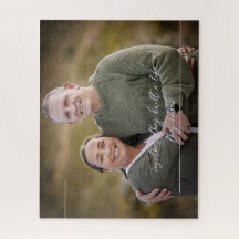 Personlig-pussel med Linjerna Text och accent