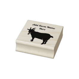 Personlig Pygmy Goat Farm Frimärke Stämpel