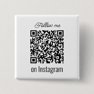 Personlig QR-kod Följ Media-knappen mig Social Knapp