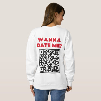 Personlig QR-kod – Vill du dejta/gifta dig med mig T Shirt
