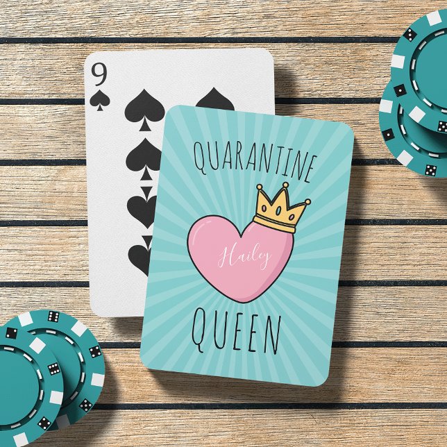 Personlig Quarantine Queen Casinokort (Skapare uppladdad)