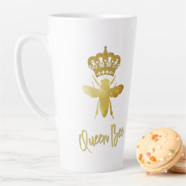 Personlig☐ QUEEN BEE☐ Guld Krona latte