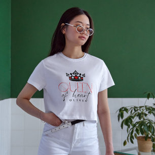 Personlig Queen Krona T Shirt