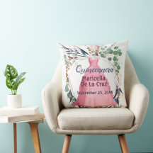 Personlig Quinceanera Gift Rosa Dress