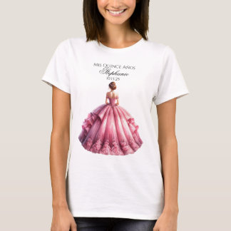 Personlig Quinceañera T-Shirt