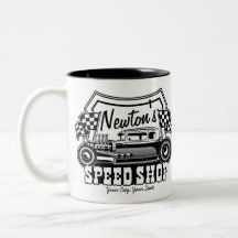 Personlig Racing Hot Rod Speed Shop Garage