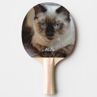 Personlig Ragdoll Katt Foto och Namn Pingisracket