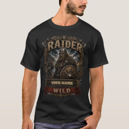 Personlig Raider Wild Herr T-Shirt
