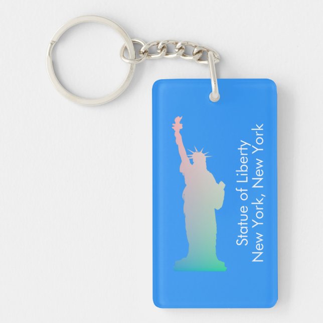 Personlig Rainbow Frihetsgudinnan New York (Framsidan)
