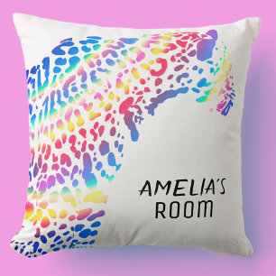 Personlig Rainbow Jaguar Bedroom Kudde