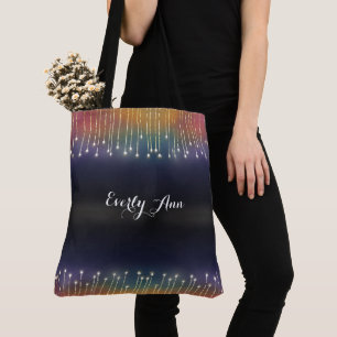 Personlig Rainbow Ljus Bag Tygkasse