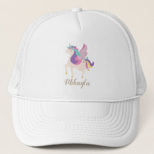 Personlig Rainbow Unicorn Simple Cute Keps