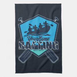 Personlig Raiting Whitewater River Äventyr Kökshandduk