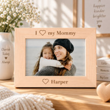 Personlig ram för Jag älskar min mamma bild